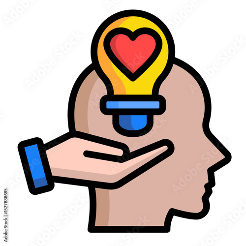 Emotional Intelligence  Icon Element For Design	