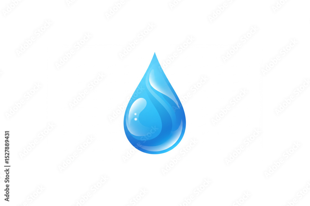 Sparkling Blue Water Drop Graphic Perfect for Branding Logos Icons and Web Design Projects Sparkling Blue Water Drop Graphic Perfect for Branding Logos Icons and Web Design Projects