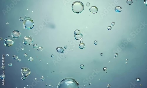 Wallpaper Mural Underwater Air Bubbles - Sparkling Oxygen Bubbles Rising Motion Background
 Torontodigital.ca