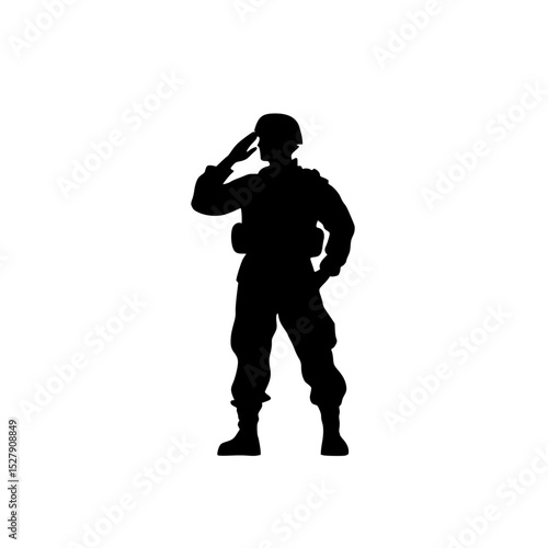 a black silhouette of a soldier talking on the phone black, man, phone, silhouette, soldier, stand, talk 