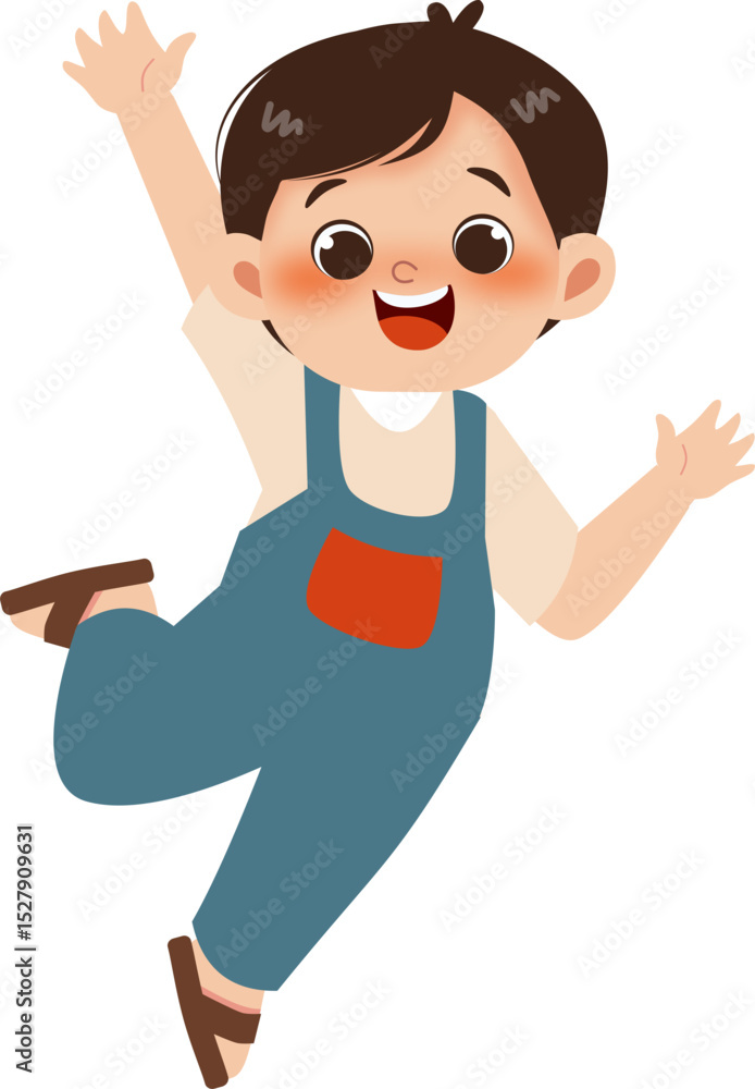 happy kids with hands up happy kids with hands up