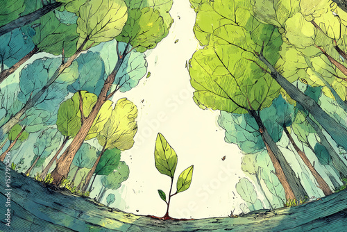 abstract watercolor background