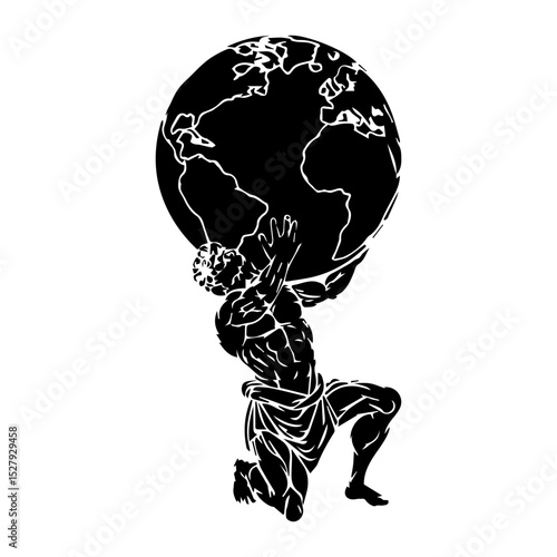 atlas titan metologi yunani