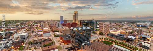 Obraz na płótnie Omaha, Nebraska, USA Downtown Skyline
