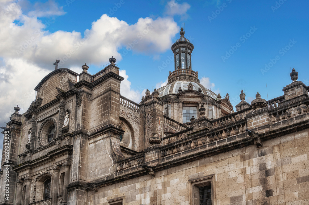 The Metropolitan Cathedral in Mexico City The Metropolitan Cathedral in Mexico City