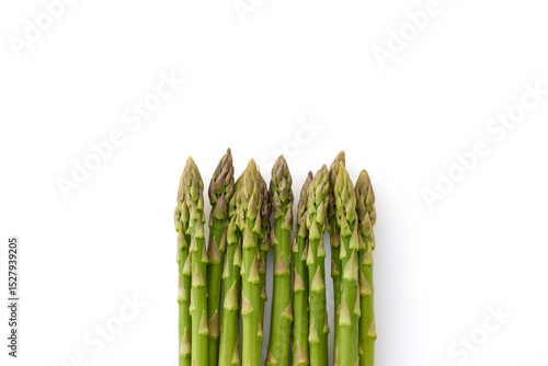 アスパラガス　Asparagus on a white background