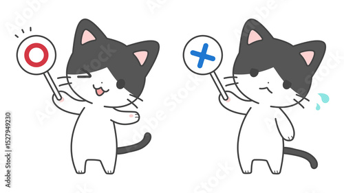 〇×クイズ猫セット