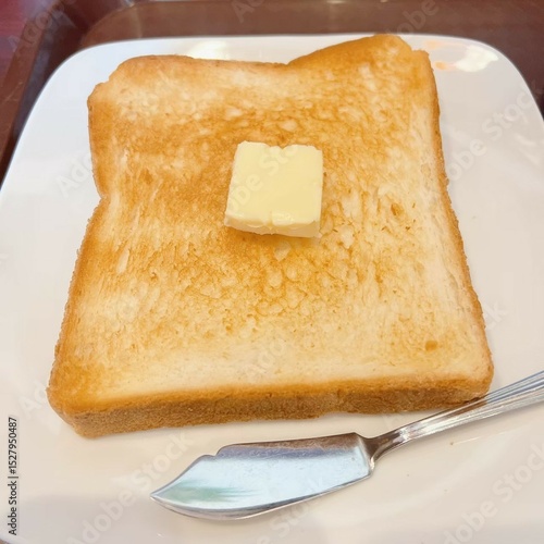 toast with butter