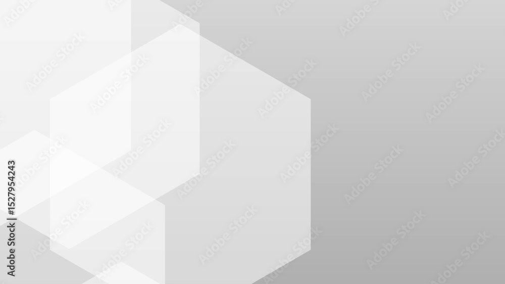 Futuristic white hexagon motion looping 4k background seamless Futuristic white hexagon motion looping 4k background seamless