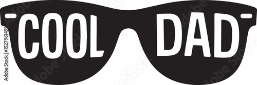 Cool dad sunglasses fathers day gift design
