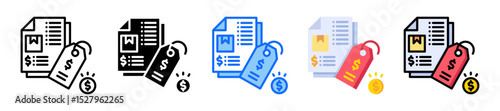 Pricing Sheet Icon