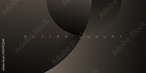 Minimal abstract background with crescent shapes and smooth bronze gradients. Soft shadows and warm tones create an elegant and calming design for premium branding, digital visuals, and event template