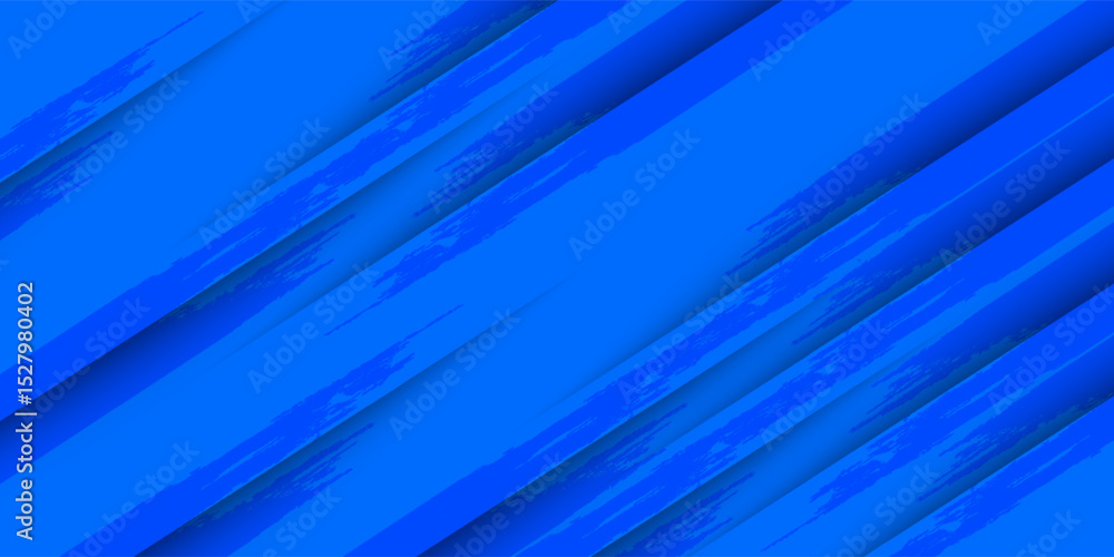 Fototapeta premium Abstract blue diagonal geometric with line modern technology background.
