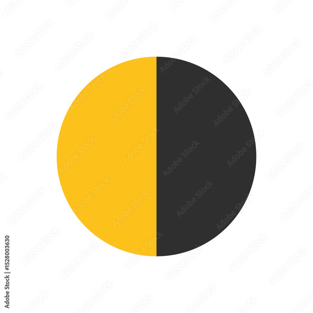 Fototapeta premium Last Quarter Moon