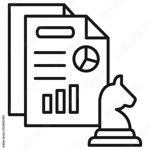 Strategy Outline Icon