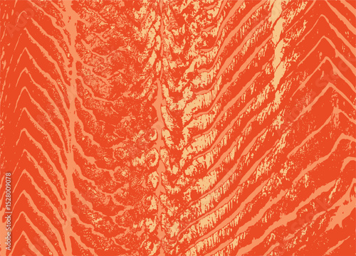 Fresh Salmon Meat Texture Background