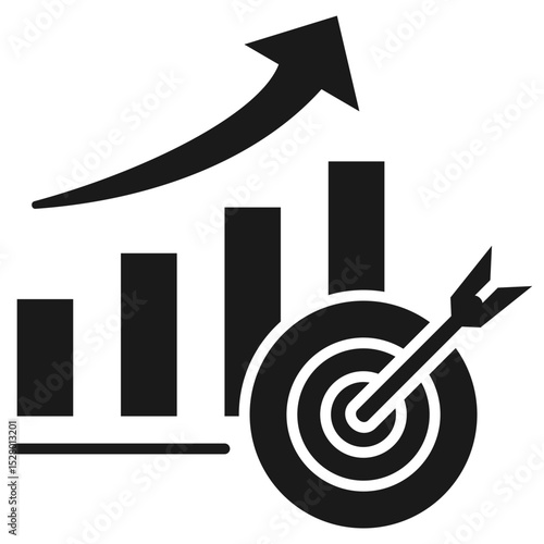 Objective Glyph Icon