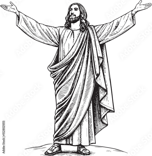jesus christ vector, crismistmas day
