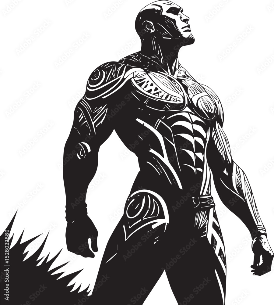 Fototapeta premium body builder silhouette of a man fitness gym, gym vector, woman gym, man gym, big body,