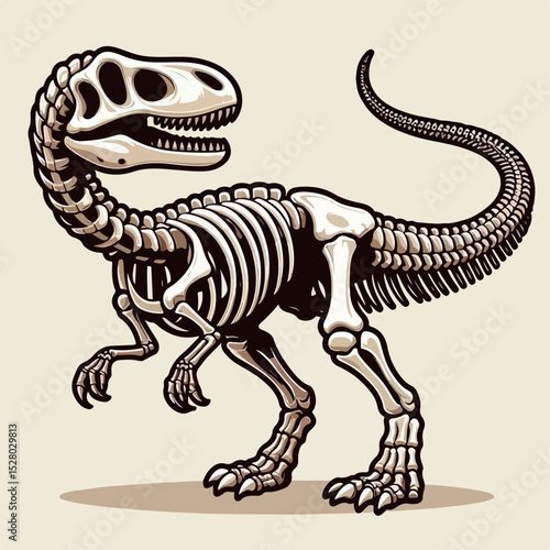 tyrannosaurus rex skeleton