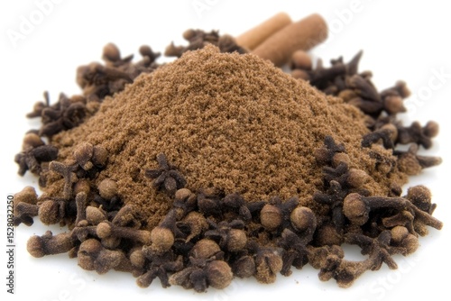 Wallpaper Mural Ground spice blend with whole spices Torontodigital.ca