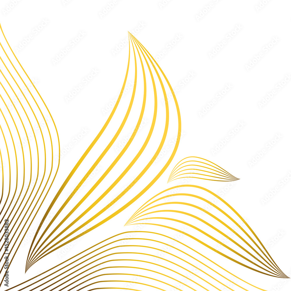Fototapeta premium gold vector png