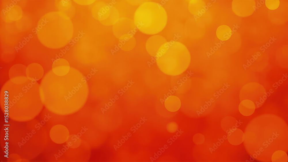 Obraz premium Abstract orange bokeh background bright lights festive design