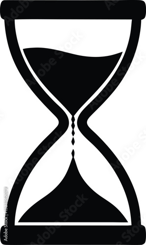 hourglass vector icon