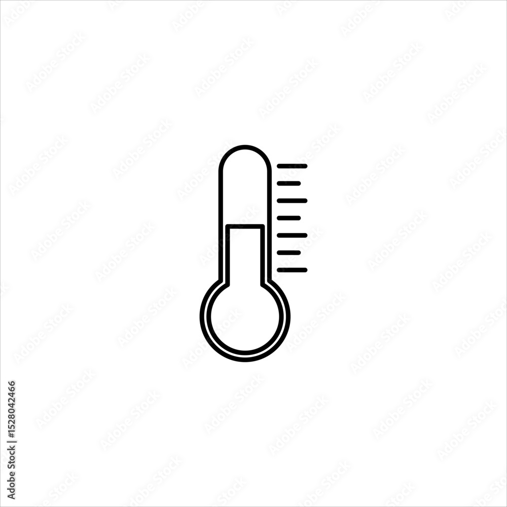 Weather Sign. Temperature icon. Warm cold Symbol, Temperature Scale Symbol. Thermometer icons stock vector. Weather Sign. Temperature icon. Warm cold Symbol, Temperature Scale Symbol. Thermometer icons stock vector.