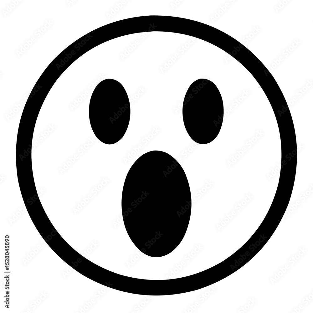 Fototapeta premium Round happy cartoon dog cat yin yang button icon design concept vector illustration