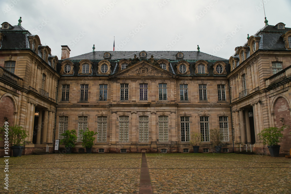Fototapeta premium Rohan Palace courtyard, STRASBOURG, FRANCE