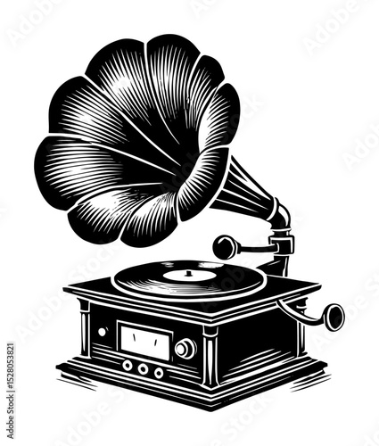 vintage gramophone