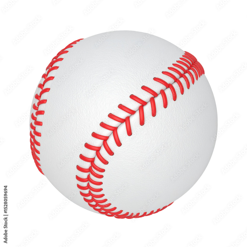 3D Plastic Baseball Icon Representing Sports and Recreation Isolated on White Background
3D Plastic Baseball Icon Representing Sports and Recreation Isolated on White Background