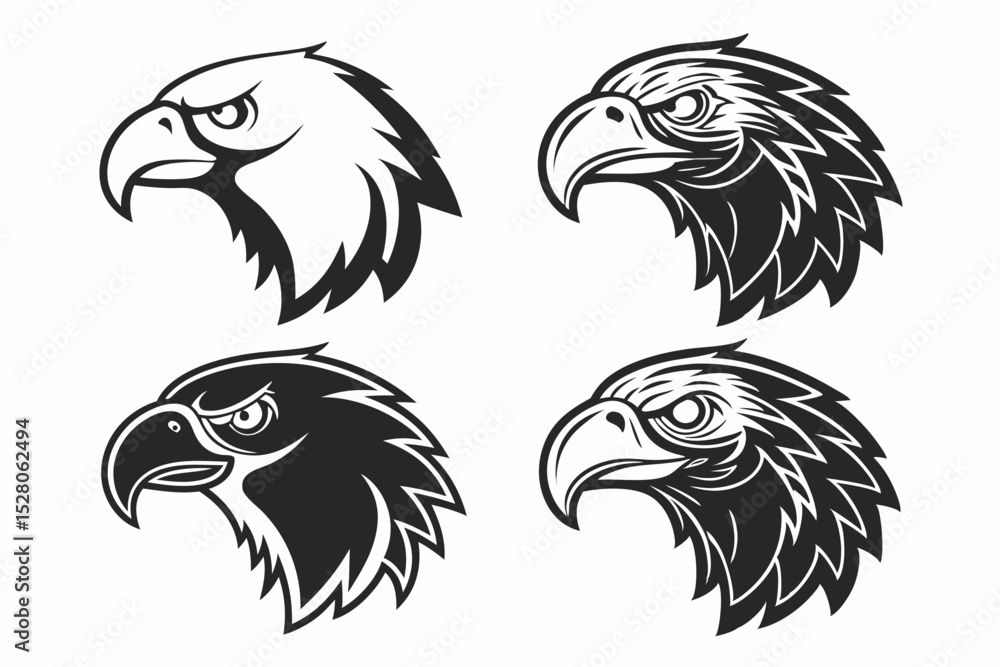Obraz premium eagle tattoo design