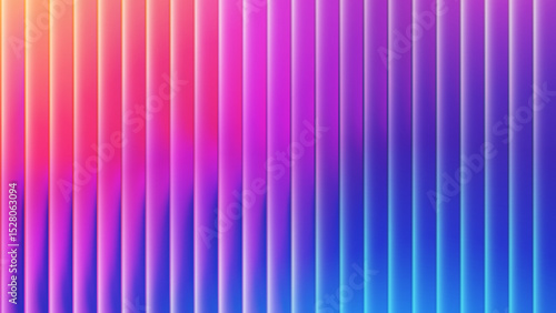 Gradient Background Abstract Glass Neon Fractal Blur Pattern. Blue Aura Glossy mesh hologram effect with multicolored fluid distortion. Neon poster wallpaper featuring soft prism light.
