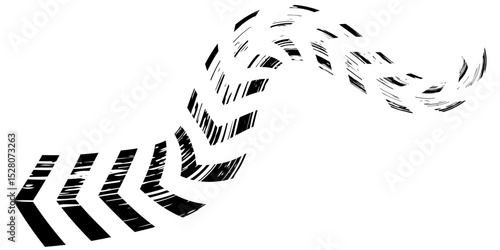 tire track marking isolated icon vector illustration design