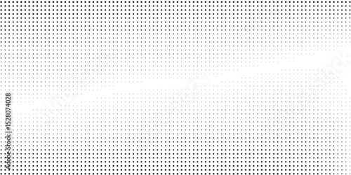 Wallpaper Mural Modern dotted halftone gradient texture. Vanishing polka dot background art abstract Torontodigital.ca