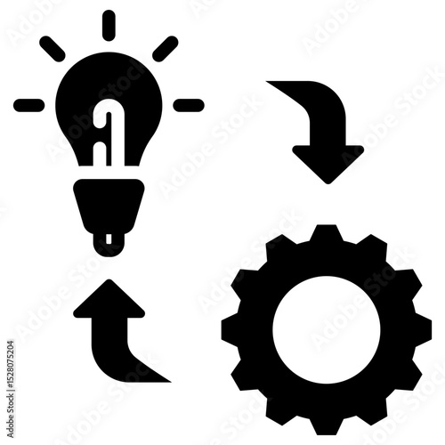 Implementation Glyph Icon
