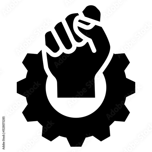 Assertiveness Glyph Icon