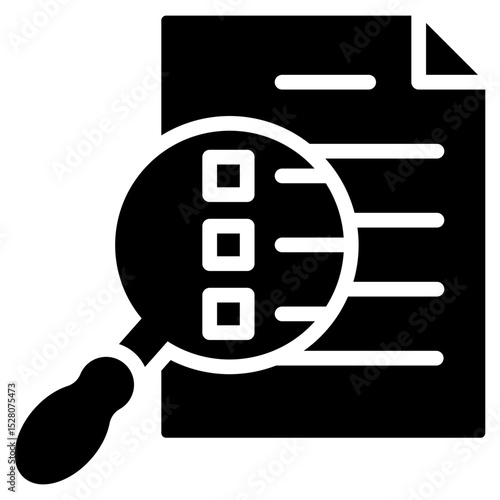Topics Glyph Icon