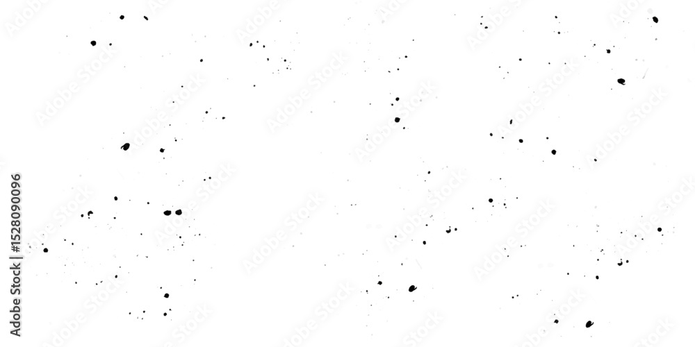 Obraz premium Distress overlay texture subtle grain texture overlay subtle black grunge speckle on white background. scattered tiny particles, grunge black texture overlay pattern sample on background.