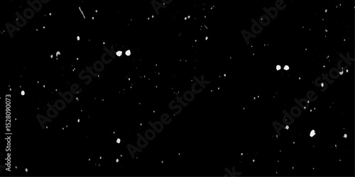 Snow flakes winter snowfall white light vector background. Christmas background, white snow on black background for edit photo.	
