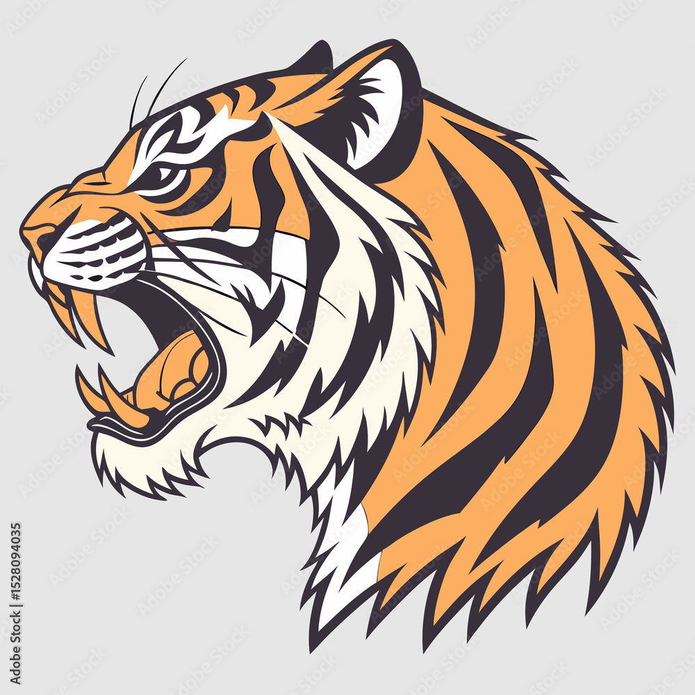 Tiger vector Tiger vector