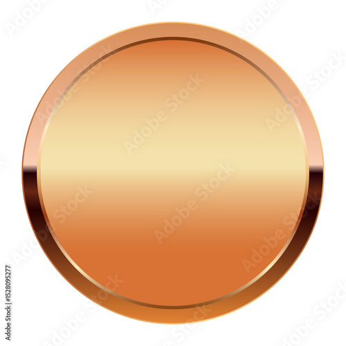 Bronze award medal for sport and games