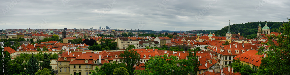 Obraz premium Prague panoramic view, Czech Republic