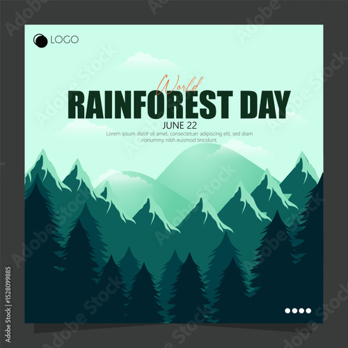 World Rainforest Day, celebrated on June 22nd, raises awareness about the vital role rainforests