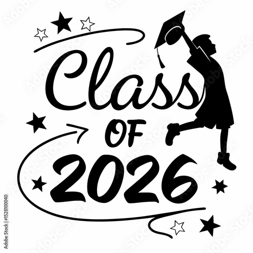 Qualityfull Senior Class of 2026 & vector art 