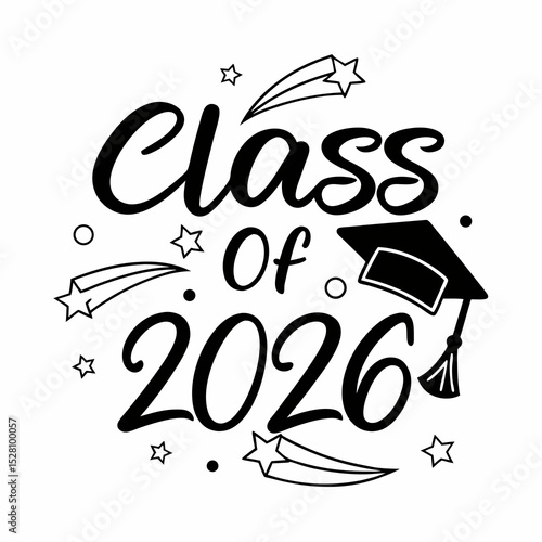 Qualityfull Senior Class of 2026 & vector art 