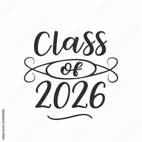 Qualityfull Senior Class of 2026 & vector art 