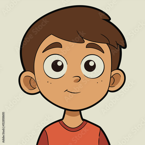 A child with a wide-eyed, innocent look of utter bewilderment and sweet confusion.